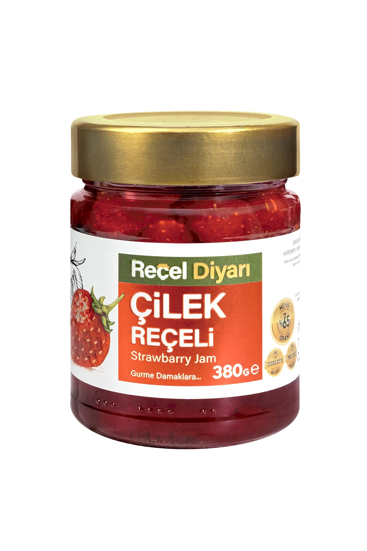 Çilek Reçeli 380 Gr